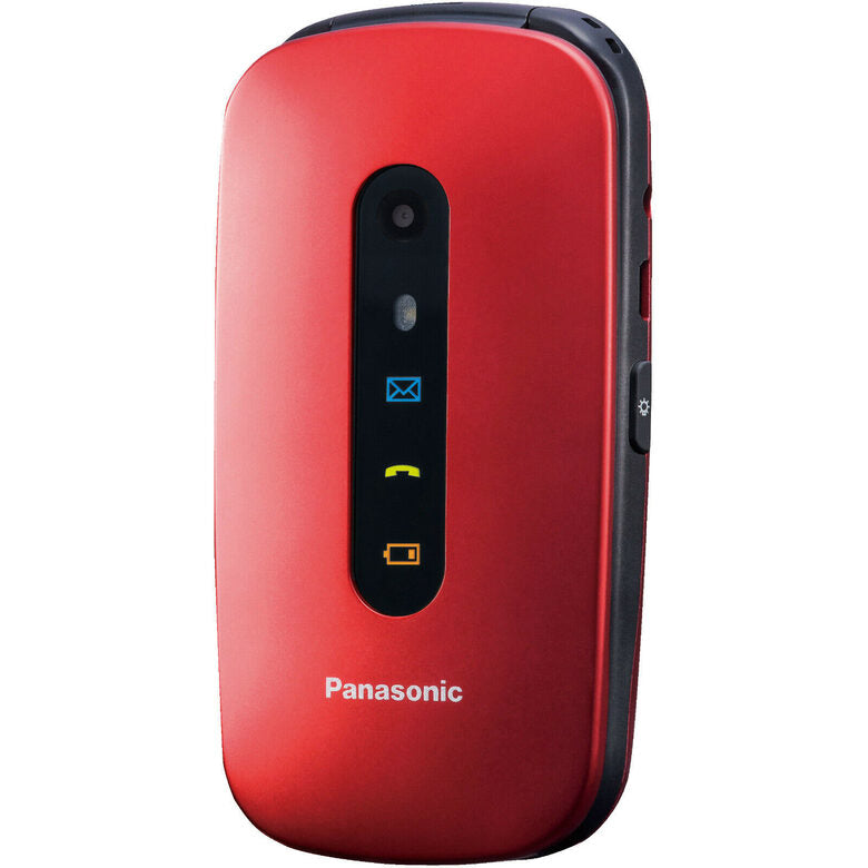 Panasonic KX-TU456 6,1 cm (2.4") 110 g Rosso Telefono cellulare basico