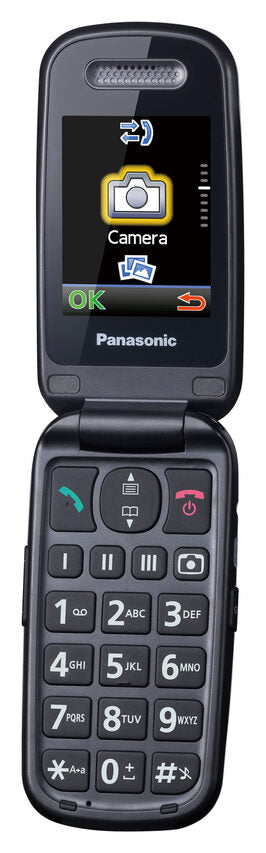 Panasonic KX-TU456 6,1 cm (2.4") 110 g Blu Telefono cellulare basico