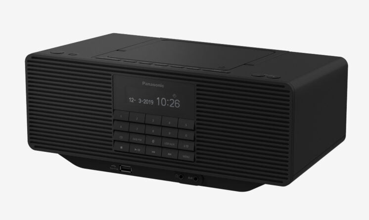 Panasonic RX-D70BT Portatile Analogico e digitale Nero