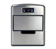 RGV Mojito Ice FG12D Macchina per ghiaccio portatile 12 kg/24h 150 W Nero, Acciaio inossidabile
