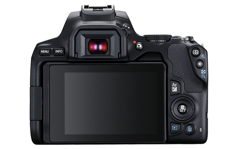 Canon EOS 250D + EF-S 18-55mm f/4-5.6 IS STM Kit fotocamere SLR 24,1 MP CMOS 6000 x 4000 Pixel Nero