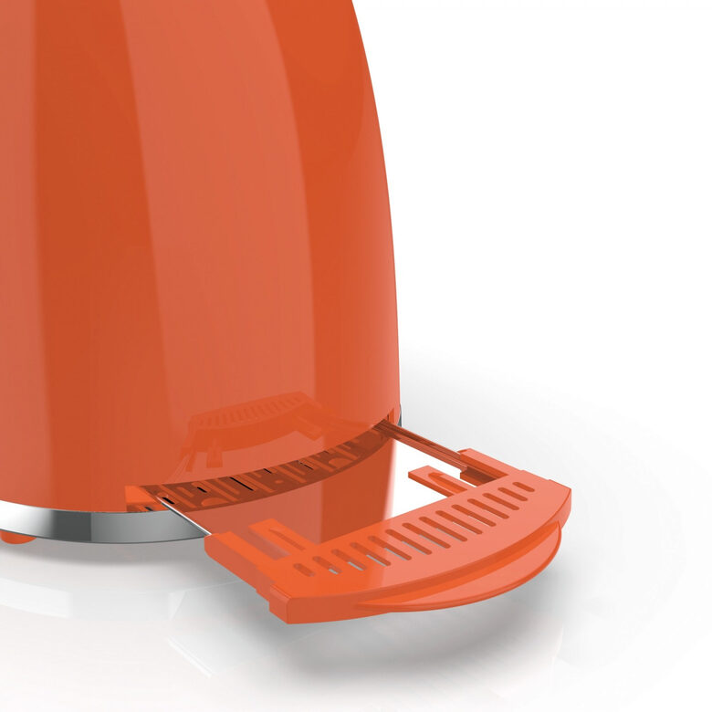 Imetec 7453 tostapane 2 fetta/e 500 W Cromo, Arancione