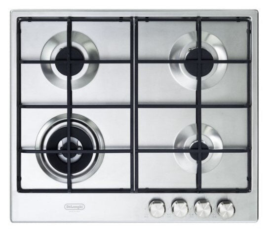 De’Longhi SLF 460 LX piano cottura Acciaio inossidabile Da incasso Gas 4 Fornello(i)