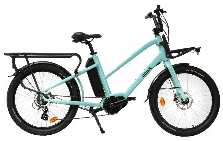 Nilox 30NXEBCMMV1 bicicletta elettrica Blu Alluminio 61 cm (24") Litio