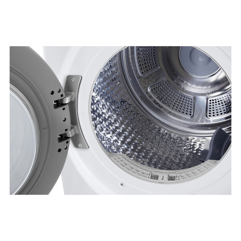 LG RH18U8AVCW Asciugatrice A Libera Installazione 18 Kg, Pompa Di Calore, Dual Inverter, Motore Direct Drive, AI Dry, Wi-Fi, Classe D, Bianca