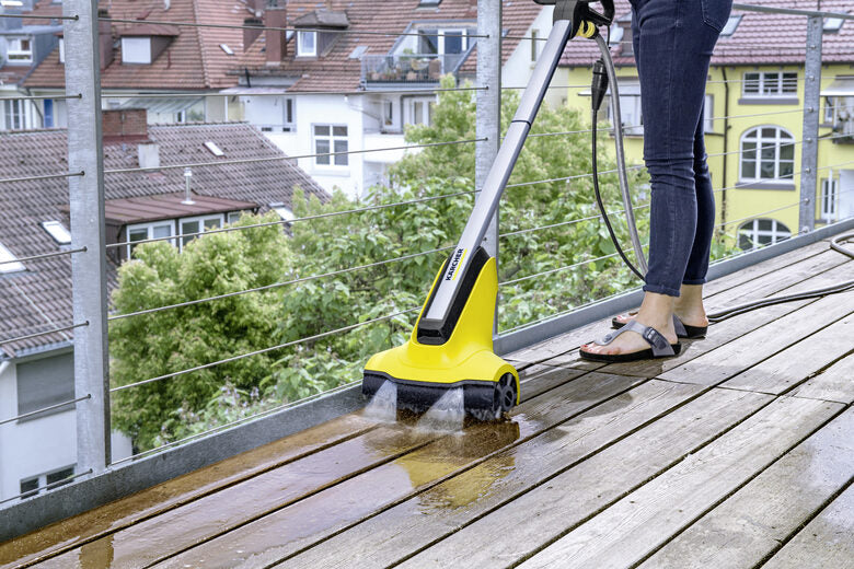 Kärcher PCL 4 Terassenreiniger Lucidatrice per pavimenti 800 Giri/min Nero, Giallo