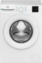 Beko BMWRU3821W B300 Lavatrice A Libera Installazione 8 Kg, Tecnologia EnergySpin™, 1200 Giri, Classe A, Motore Inverter, Display Touch, Bianco
