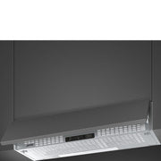 Smeg KSEIR92SE2 Cappa Aspirante Semincasso Argento 225 m³/h D