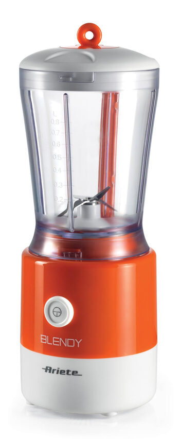 Ariete Blendy 0,8 L Frullatore da tavolo 350 W Arancione, Bianco