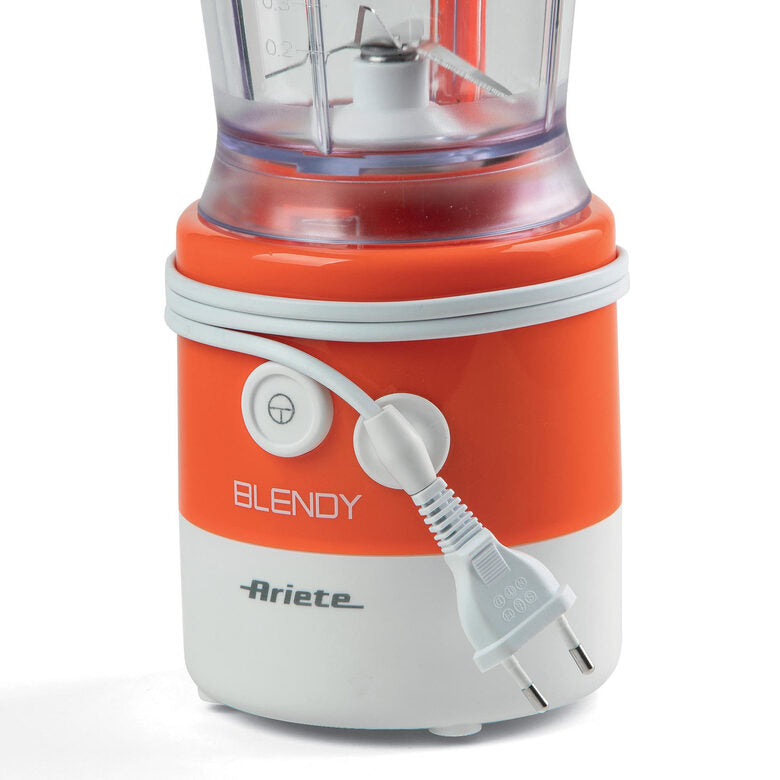 Ariete Blendy 0,8 L Frullatore da tavolo 350 W Arancione, Bianco