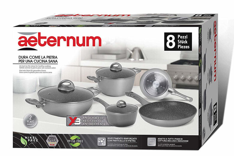 Aeternum Essential set di pentole 8 pz