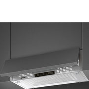 Smeg KSEIR62SE2 Cappa Aspirante Incasso Argento 225 m³/h D