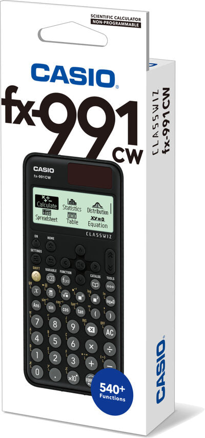 Casio FX-991CW calcolatrice Tasca Calcolatrice scientifica Nero