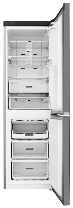 Whirlpool W7 831T MX frigorifero con congelatore Libera installazione 338 L D Acciaio inossidabile