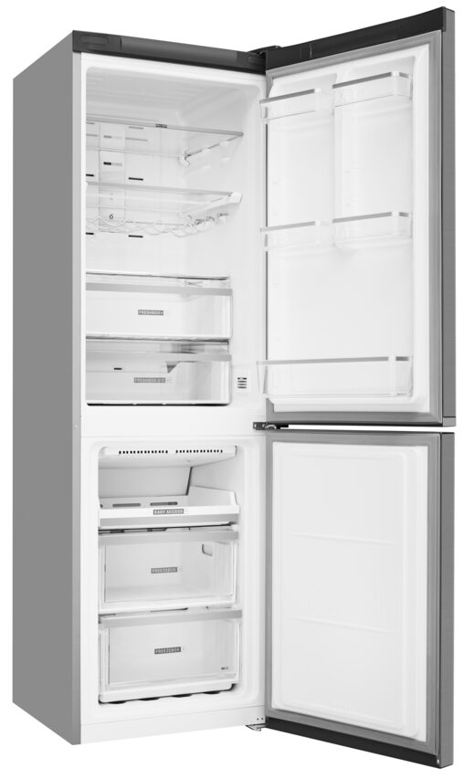 Whirlpool W7 831T MX frigorifero con congelatore Libera installazione 338 L D Acciaio inossidabile