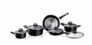 Aeternum Batteria 10 Pezzi Simplicity Black Induction