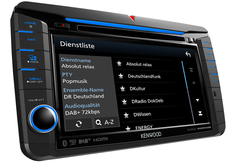 Kenwood DNX518VDABS Ricevitore multimediale per auto Nero 200 W Bluetooth