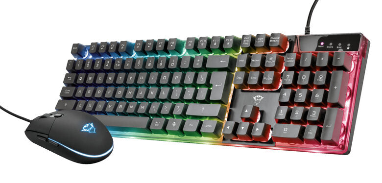 Trust GXT 838 tastiera USB QWERTY Italiano Nero