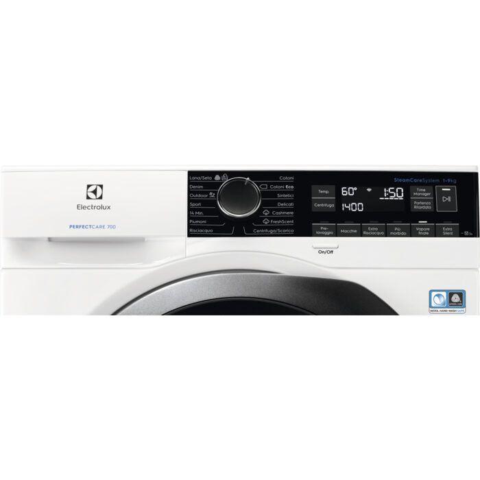 Electrolux EW7F294SF lavatrice Caricamento frontale 9 kg 1400 Giri/min C Bianco
