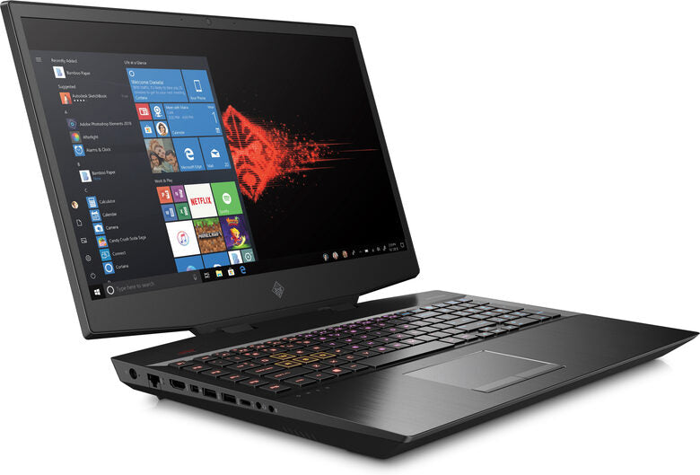 HP OMEN 17-cb0008nl Computer portatile 43,9 cm (17.3") Full HD Intel® Core™ i7 di nona generazione 16 GB DDR4-SDRAM 1512 GB HDD+SSD NVIDIA® GeForce RTX™ 2060 Wi-Fi 5 (802.11ac) Windows 10 Ho