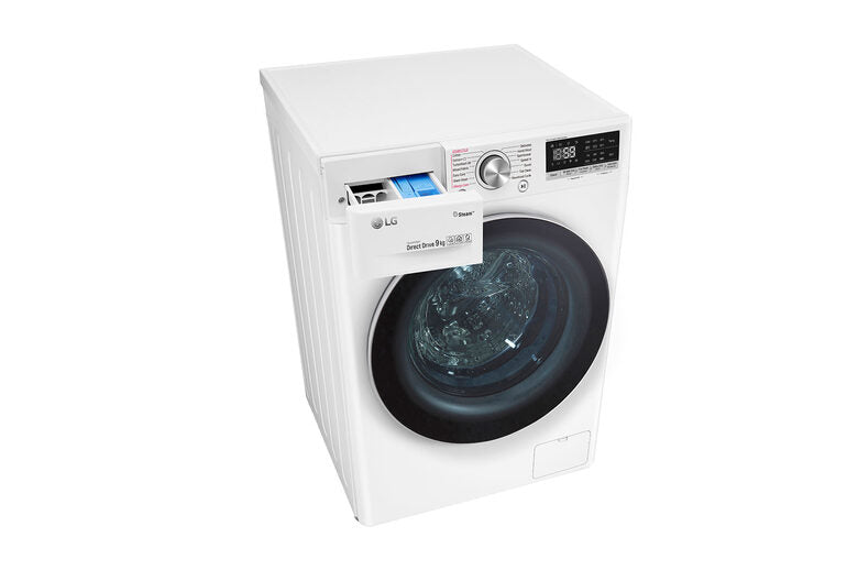 LG F4WV709P1 Lavatrice Intelligente AIDD 9kg Vapore TurboWash 1400 Giri/min Carica frontale Classe A+++-40%