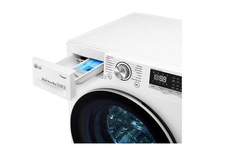 LG F4WV709P1 Lavatrice Intelligente AIDD 9kg Vapore TurboWash 1400 Giri/min Carica frontale Classe A+++-40%