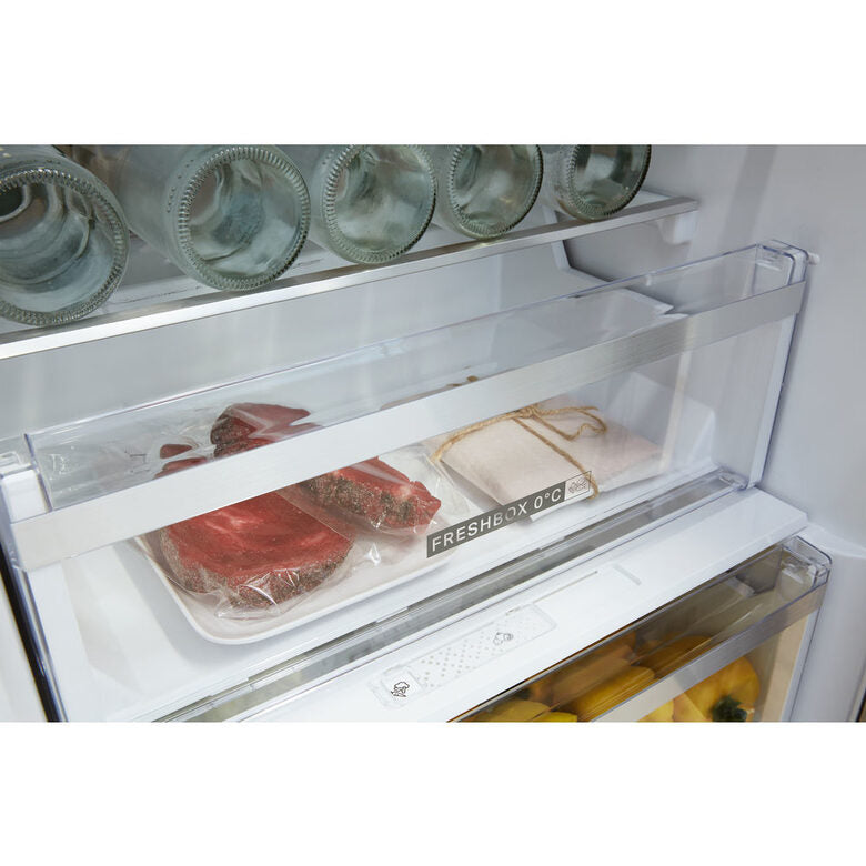 Whirlpool W7 821O OX frigorifero con congelatore Libera installazione 343 L E Acciaio inossidabile