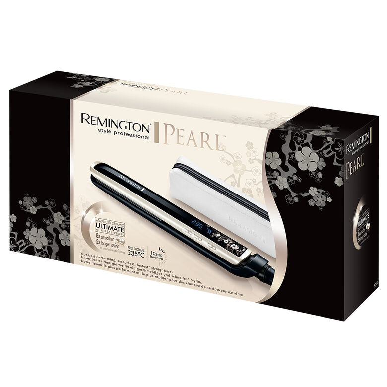 Remington S9500 Pearl Piastra per capelli Caldo Nero 3 m