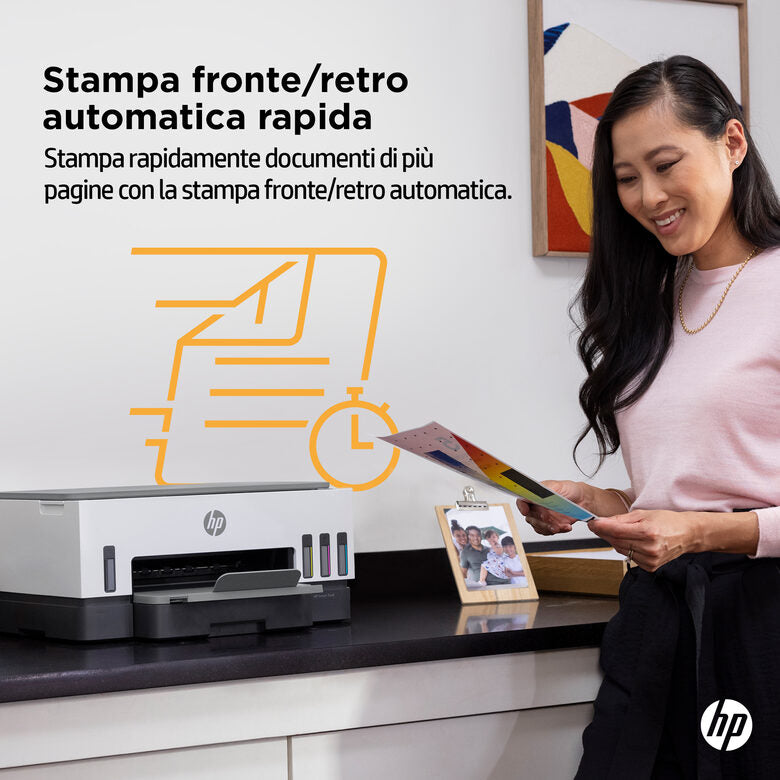 HP Smart Tank 7005 Wireless All-in-One Colore Stampante, Stampa fronte/retro; fotocopiatrice, scanner