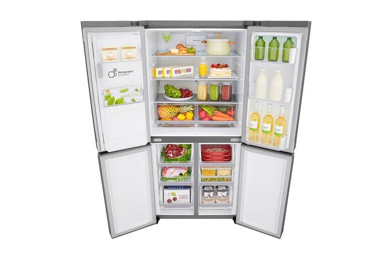 LG GML844PZKZ frigorifero Multidoor Libera installazione Argento 428 L