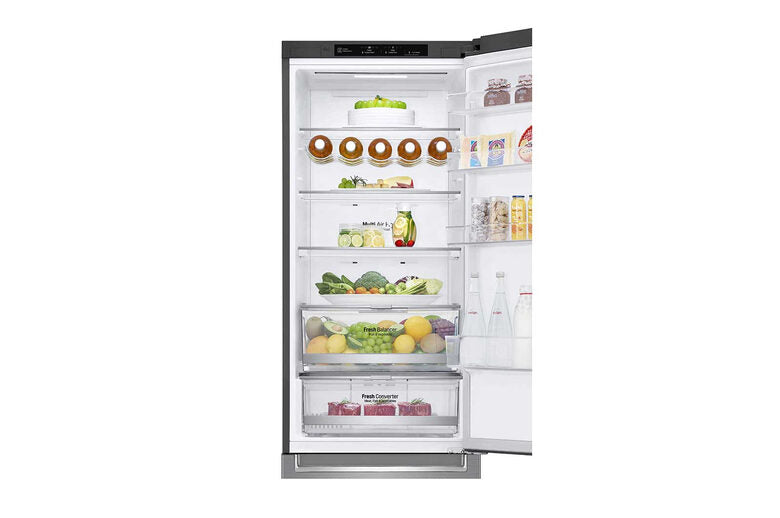 LG GBB72PZEXN frigorifero con congelatore Libera installazione 384 L D Acciaio inossidabile