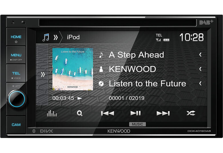 Kenwood DDX4019D-E3 Ricevitore multimediale per auto Nero 88 W Bluetooth