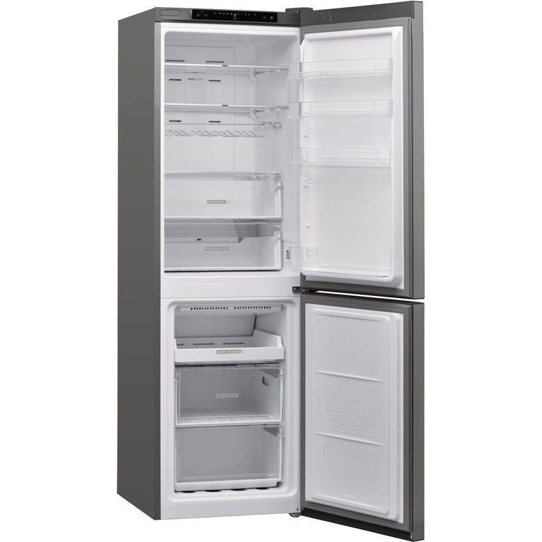 Whirlpool W7 831A OX frigorifero con congelatore Libera installazione 338 L D Acciaio inossidabile