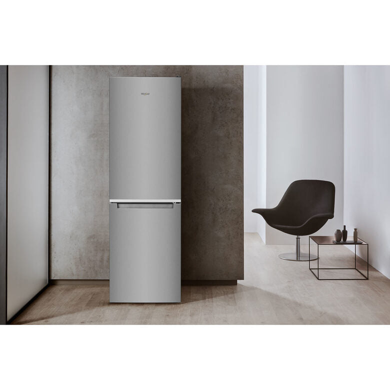 Whirlpool W7 831A OX frigorifero con congelatore Libera installazione 338 L D Acciaio inossidabile
