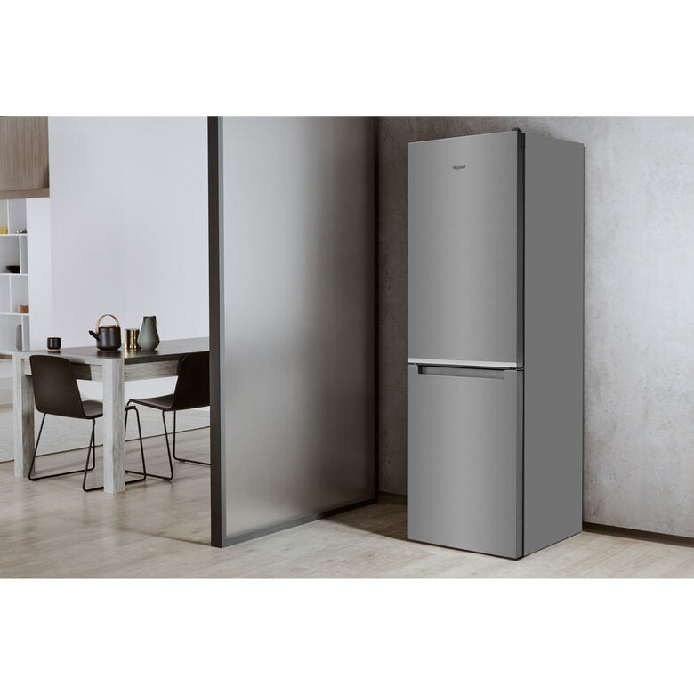 Whirlpool W7 831A OX frigorifero con congelatore Libera installazione 338 L D Acciaio inossidabile