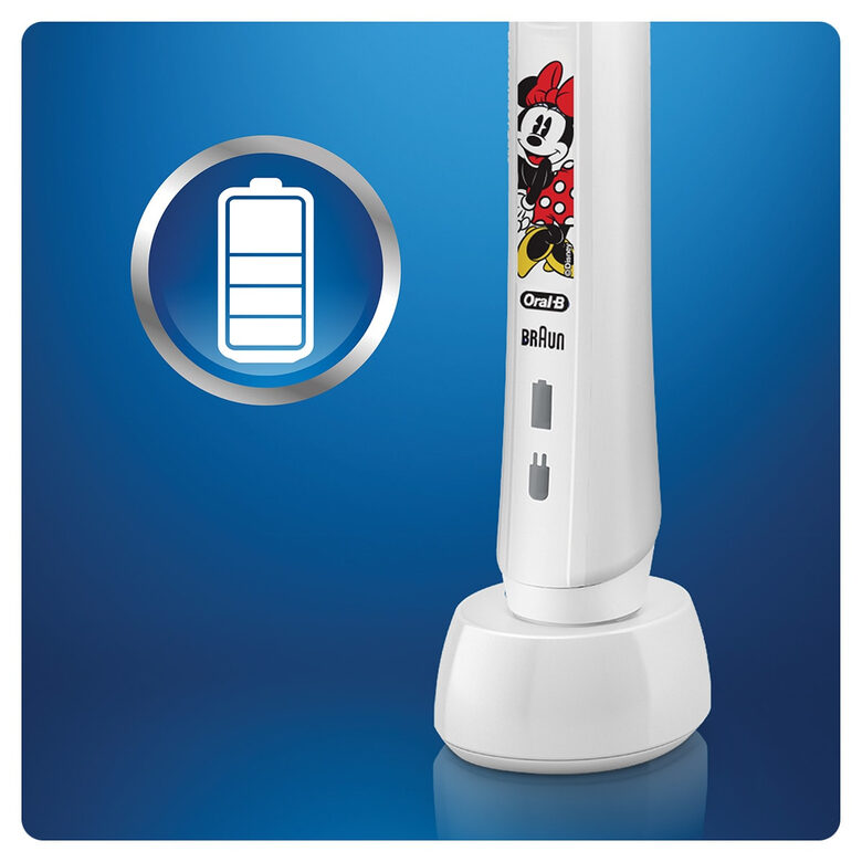 Oral-B Pro2 Junior Minnie Bambino Spazzolino rotante-oscillante Bianco