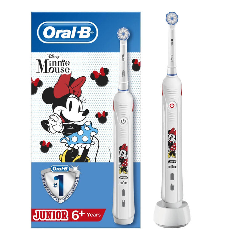 Oral-B Pro2 Junior Minnie Bambino Spazzolino rotante-oscillante Bianco