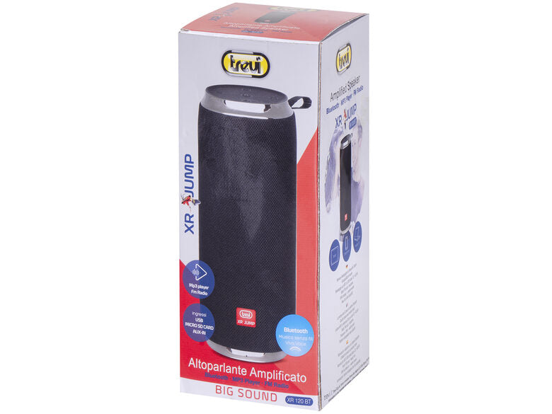 Trevi XR 120 BT Altoparlante portatile stereo Nero 16 W