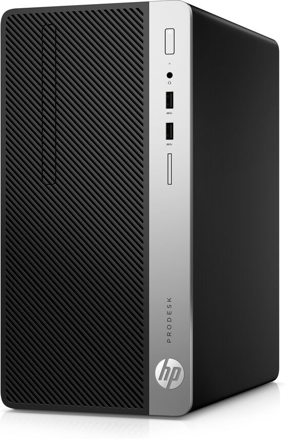 HP ProDesk 400 G4 MT Intel® Core™ i5 i5-7500 8 GB DDR4-SDRAM 1 TB HDD Windows 10 Pro Micro Tower PC Nero, Argento