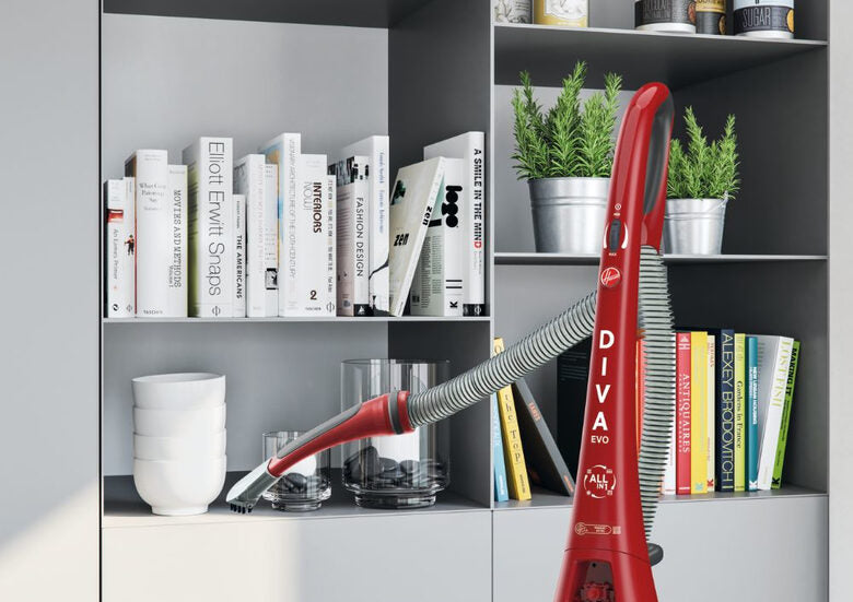 Hoover Diva DVE01BL 011 Senza sacchetto 0,8 L 750 W Rosso