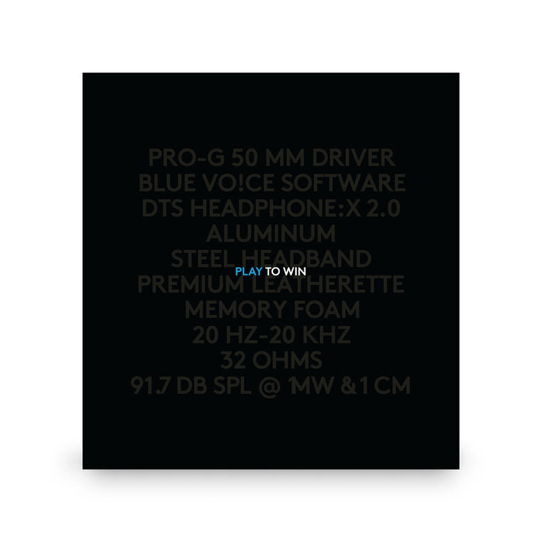 Logitech G PRO X Gaming Headset Auricolare Cablato A Padiglione Giocare Nero