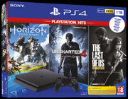 Sony PS4 1TB + Horizon Zero Dawn + The Last of Us + Uncharted 4 1000 GB Wi-Fi Nero