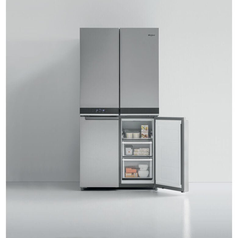 Whirlpool WQ9 B2L frigorifero side-by-side Libera installazione 591 L E Acciaio inossidabile