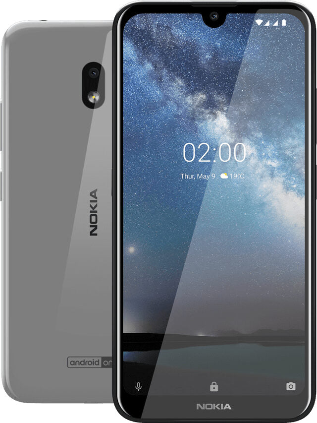 Nokia 2.2 14,5 cm (5.71") Android 9.0 4G Micro-USB 2 GB 16 GB 3000 mAh Grigio