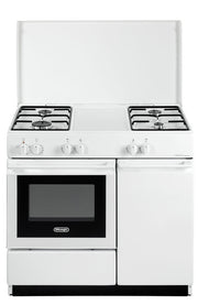 De Longhi SEW8540 N EDM Cucina a gas Libera installazione 86cm 4 fuochi 0.91kWh con forno elettrico 40l Classe B Bianco [SEW 8540 N EDM]