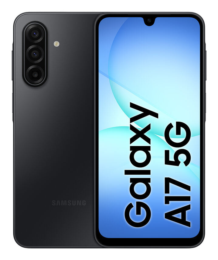 Samsung Galaxy A17 5G, Android 15, Display sAMOLED 6.7", 8GB RAM, 256GB, Batteria 5.000 mAh, Resistenza IP54, Memoria espandibile fino a 2TB, Black