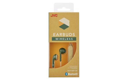 JVC HA-F19BT-GC Auricolare Wireless In-ear Musica e Chiamate Micro-USB Bluetooth Crema, Verde