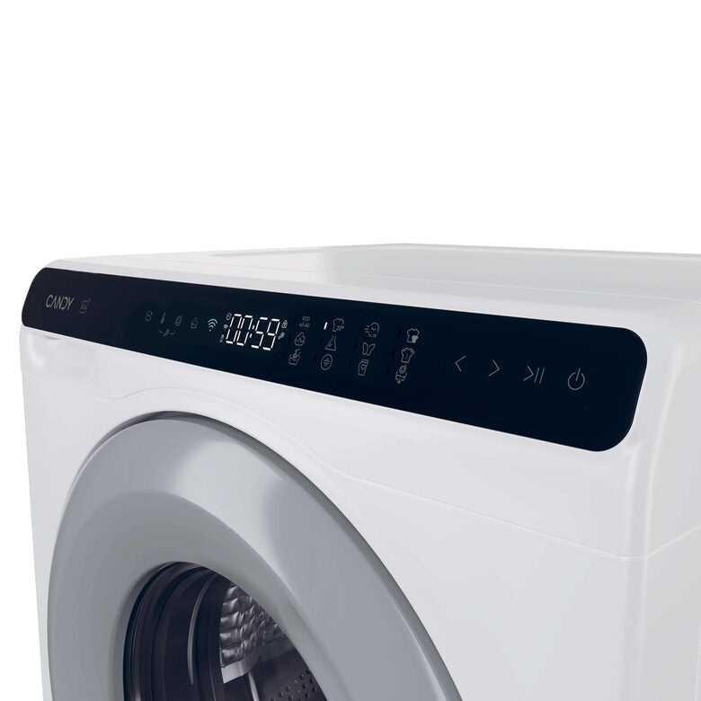 Candy CW50-BP12307GU-S, Prowash 700 Mini Lavatrice A Libera Installazione 5 Kg, 1200 Giri, Classe A, Bianco, Inverter, Wi-fi