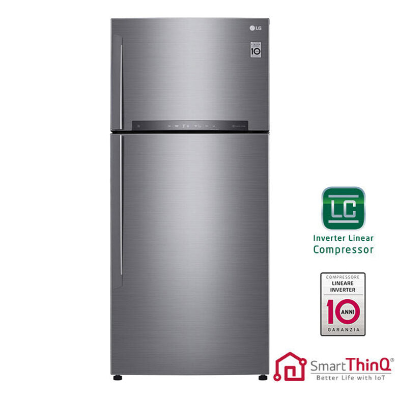 LG GTB744PZHZD frigorifero con congelatore Libera installazione 506 L E Stainless steel
