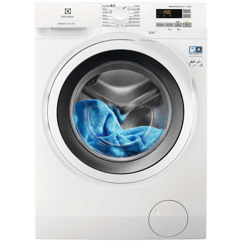 Electrolux EW7F592ST lavatrice Caricamento frontale 9 kg 1400 Giri/min C Bianco